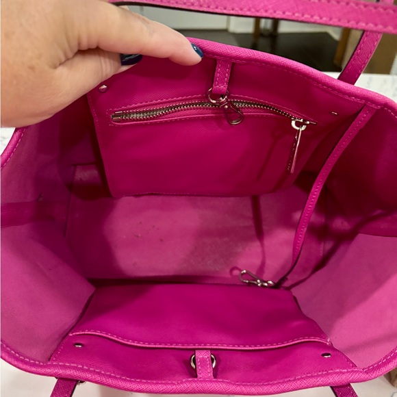 Michael Kors Fuchsia Tote Bag - Picture 3 of 3